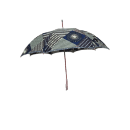 African Wax Print Umbrella