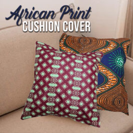 African Print Cushion Cover