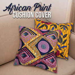 African Print Cushion Cover