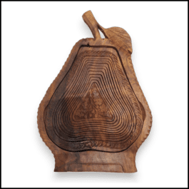 Wooden Dry Fruit Tray Size:(H-36 : D-24)cm