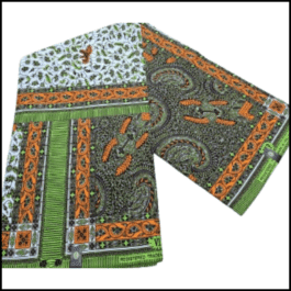 African Wax Fabric/Wax Clothes/Ghanaian Wax Print/Nigerian Ankara. 6 Yards Piece