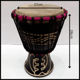 Drum (Djembe) Size Height 26cm X Top Diameter 17cm