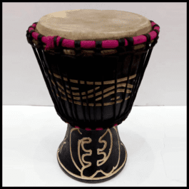 Drum (Djembe) Size Height 26cm X Top Diameter 17cm