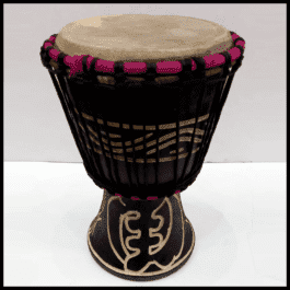 Drum (Djembe) Size Height 26cm X Top Diameter 17cm