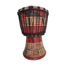 Drum (Djembe) Size Height 26cm X Top Diameter 17cm