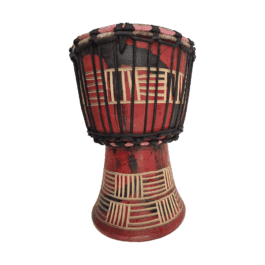 Drum (Djembe) Size Height 26cm X Top Diameter 17cm