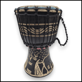 Drum (Djembe) Size Height 26cm X Top Diameter 17cm