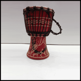 Drum (Djembe) Size Height 26cm X Top Diameter 17cm
