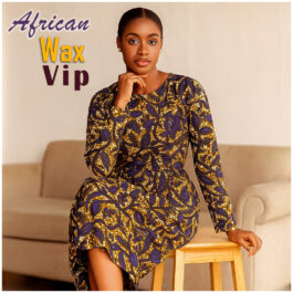 African Wax Fabric/Wax Clothes/Ghanaian Wax Print/Nigerian Ankara. 6 Yards Piece