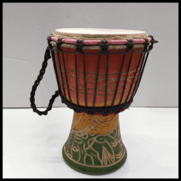 Drum (Djembe) Size Height 26cm X Top Diameter 17cm