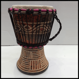 Drum (Djembe) Size Height 26cm X Top Diameter 17cm