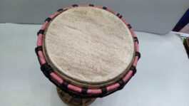 Drum (Djembe) Size Height 26cm X Top Diameter 17cm