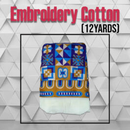 Embroidery cotton  Meba Wo Abrokyere 6 Yards