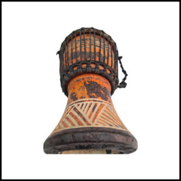 Drum (Djembe) Size Height 24cm X Top Diameter 14cm