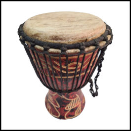 Drum (Djembe) Size Height 24cm X Top Diameter 14cm