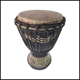 Drum (Djembe) Size Height 24cm X Top Diameter 14cm