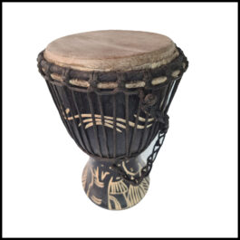 Drum (Djembe) Size Height 24cm X Top Diameter 14cm