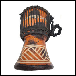 Drum (Djembe) Size Height 24cm X Top Diameter 14cm