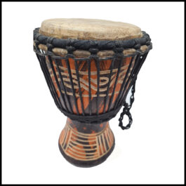 Drum (Djembe) Size Height 24cm X Top Diameter 14cm