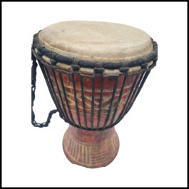 Drum (Djembe) Size Height 24cm X Top Diameter 14cm