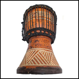 Drum (Djembe) Size Height 24cm X Top Diameter 14cm