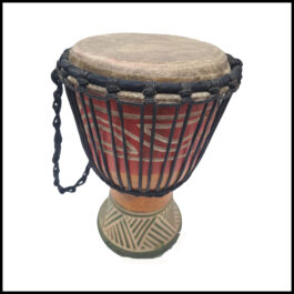 Drum (Djembe) Size Height 24cm X Top Diameter 14cm