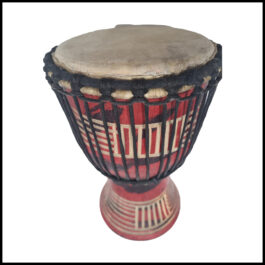 Drum (Djembe) Size Height 24cm X Top Diameter 14cm