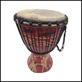 Drum (Djembe) Size Height 24cm X Top Diameter 14cm