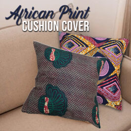 African Print Cushion Cover