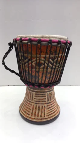 Drum (Djembe) Size Height 26cm X Top Diameter 17cm