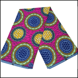 African Wax Fabric/Wax Clothes/Ghanaian Wax Print/Nigerian Ankara. 6 Yards Piece