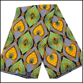 African Wax Fabric/Wax Clothes/Ghanaian Wax Print/Nigerian Ankara. 6 Yards Piece