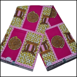 African Wax Fabric/Wax Clothes/Ghanaian Wax Print/Nigerian Ankara. 6 Yards Piece