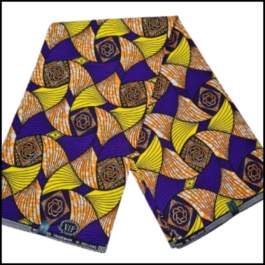 African Wax Fabric/Wax Clothes/Ghanaian Wax Print/Nigerian Ankara. 6 Yards Piece