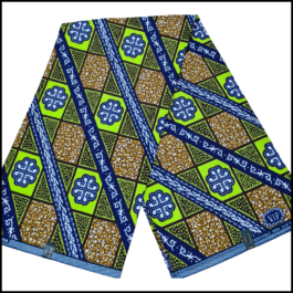African Wax Fabric/Wax Clothes/Ghanaian Wax Print/Nigerian Ankara. 6 Yards Piece