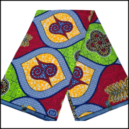African Wax Fabric/Wax Clothes/Ghanaian Wax Print/Nigerian Ankara. 6 Yards Piece