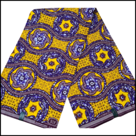 African Wax Fabric/Wax Clothes/Ghanaian Wax Print/Nigerian Ankara. 6 Yards Piece