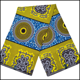 African Wax Fabric/Wax Clothes/Ghanaian Wax Print/Nigerian Ankara. 6 Yards Piece
