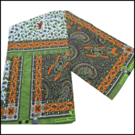 African Wax Fabric/Wax Clothes/Ghanaian Wax Print/Nigerian Ankara. 6 Yards Piece