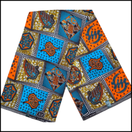 African Wax Fabric/Wax Clothes/Ghanaian Wax Print/Nigerian Ankara. 6 Yards Piece